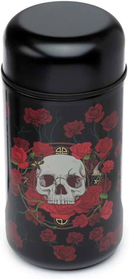 Skulls & Roses Stainless Hot/Cold Insulated Lunch Pot