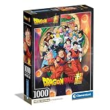 Clementoni - 39919 1000 Piece Puzzle for Adults and Teenagers, Dragon Ball Illustration, Gift Idea, Compact Box, Made in Italy, 50 x 70 cm, Poster Included