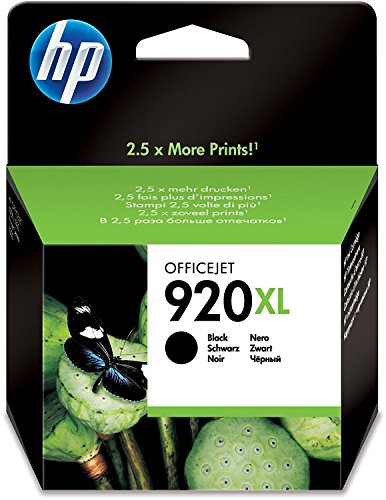 HP CD975AE 920XL High Yield Original Ink Cartridge, Black, Single Pack