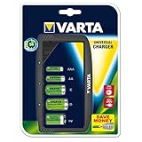 Varta Universal Battery Charger for AA, AAA, C, D and 9V Battery with UK plug