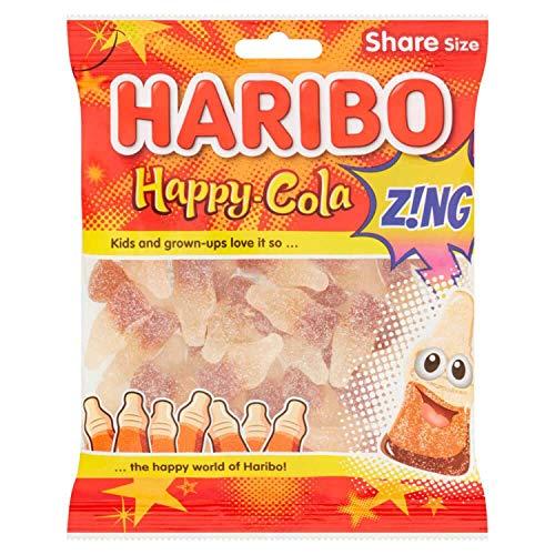HARIBO Happy Cola Z!NG Share Bag 160G