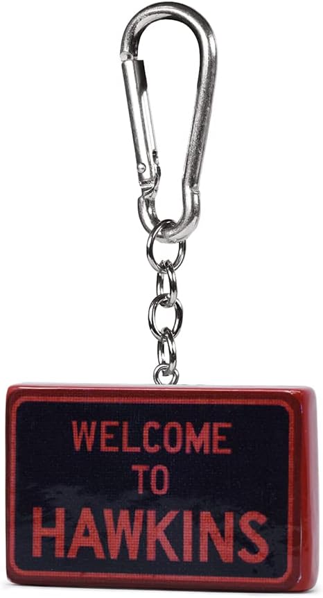 Stranger Things 3D Hawkins Keyring