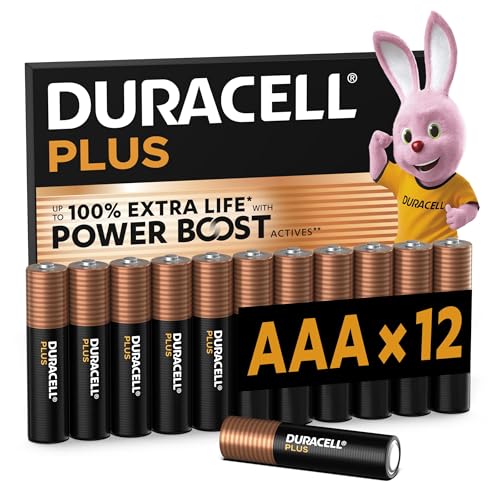 DURACELL Plus AAA Batteries (12 Pack)