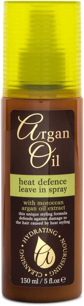 Argan Oil Heat Defense Leave-In Spray With Moroccan Argan Oil Extract 150ml