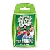 Top Trumps World Football Stars Specials Card Game Green, Play with Lionel Messi, Neymar and Harry Kane, Educational Gift and Toys for ages 6 plus