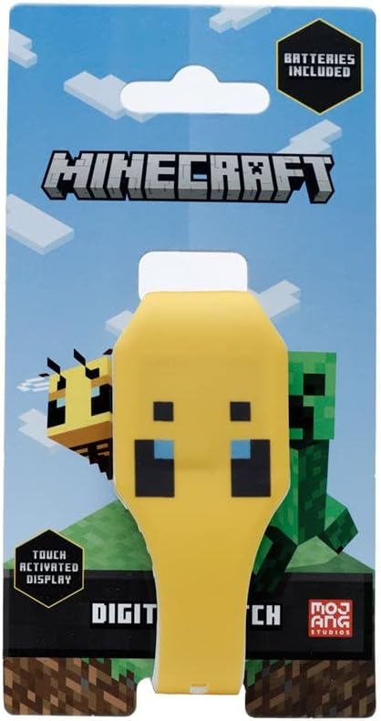 Minecraft Faces Silicone Digital Watch