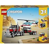 LEGO Creator 3in1 Flatbed Truck with Helicopter 31146
