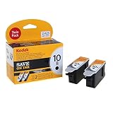 Kodak 10b Ink Cartridge - Black (Pack of 2)