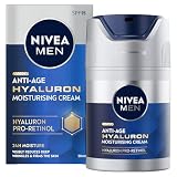 NIVEA MEN Anti-Age Hyaluron SPF15 Moisturising Face Cream, 50 ml