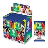 Topps Official Euro 2024 Match Attax - Full Box - 36 packets of EURO 2024 Match Attax