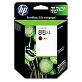 HP 88XL Black Officejet Ink Cartridge 88 Officejet Ink Cartridges, 15-35°C, 150g, 120g