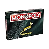 Winning Moves Springbok Monopoly Board Game, Play with South Africa's National Rugby Union team