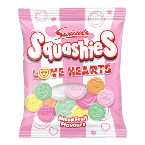 Swizzels Squashies Love Hearts 120g