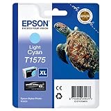 Epson C13T15754010 T1575, Print Cartridge, 1 x Light Cyan, Genuine
