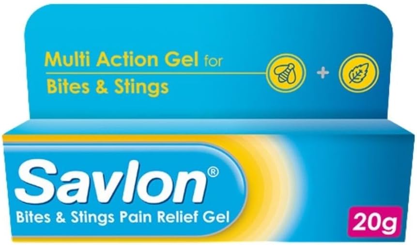 Savlon Bites & Stings Pain Relief Gel 20g