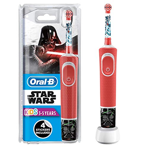 Oral-B Stages Power Electric Toothbrush Rechargeable for Kids Featuring Star Wars Characters