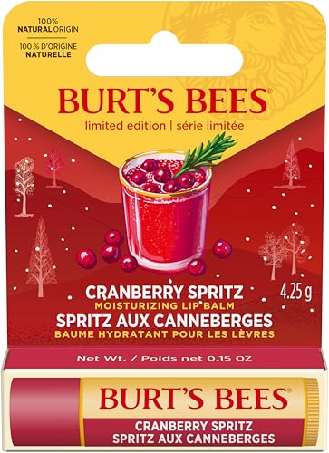 Burt's Bees Limited Edition Cranberry Spritz Moisturizing Lip Balm 4.25g