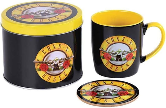 Guns N' Roses Mug and Coaster Gift Tin