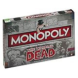 Winning Moves The Walking Dead Monopoly Board Game PRE-OWNED