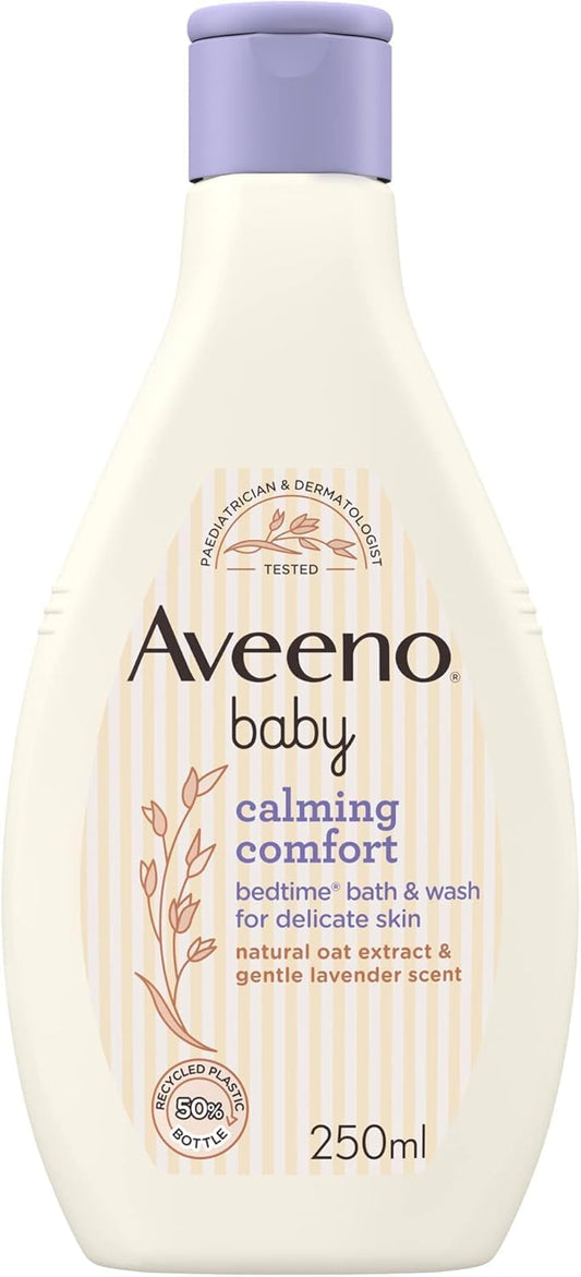 Aveeno Baby Calming Comfort Bedtime Bath and Wash