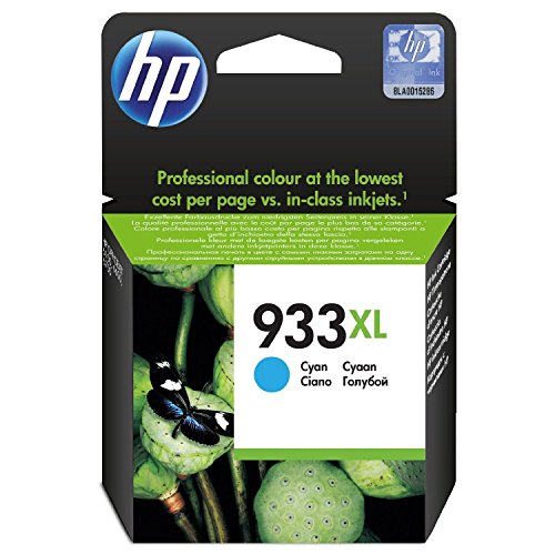 HP CN054AE 933XL High Yield Original Ink Cartridge, Cyan, Single Pack