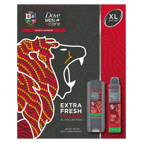 Dove Men XL Extra Fresh The Lions Duo Gift Set
