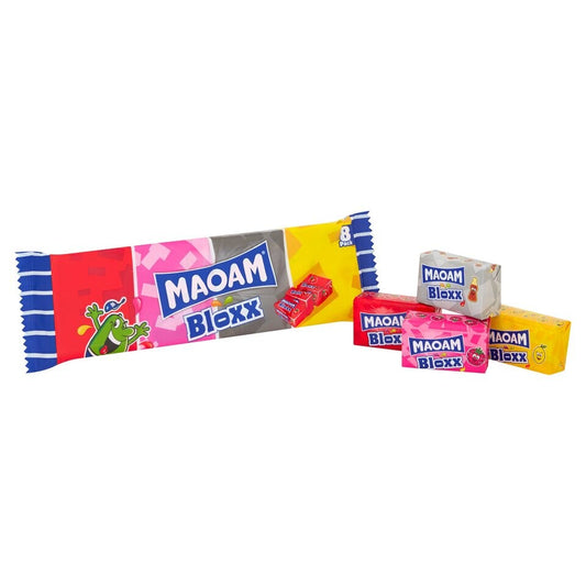 Maoam 8 Pack Bloxx Chewy Sweets 176G