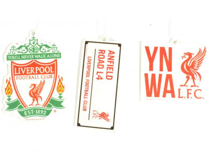 Liverpool YNWA 3Pk Car Air Freshener