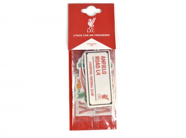 Liverpool YNWA 3Pk Car Air Freshener
