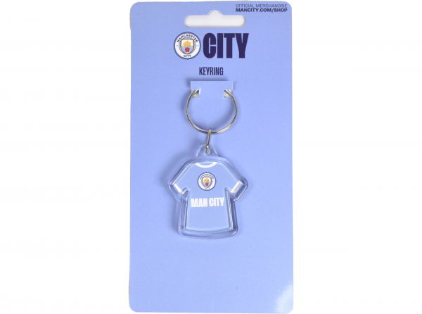 Manchester City FC Double Sided Acrylic Kit Keyring