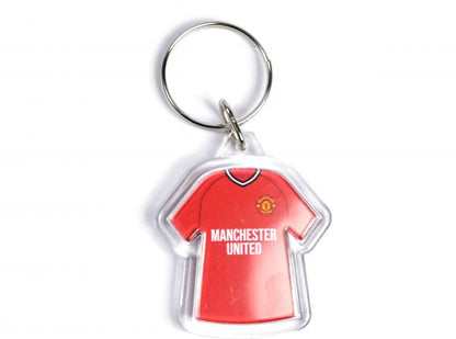 Manchester UTD FC Double Sided Acrylic Kit Keyring