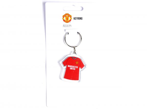 Manchester UTD FC Double Sided Acrylic Kit Keyring