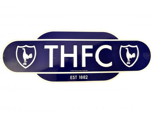 Tottenham Hotspur FC Retro Sign