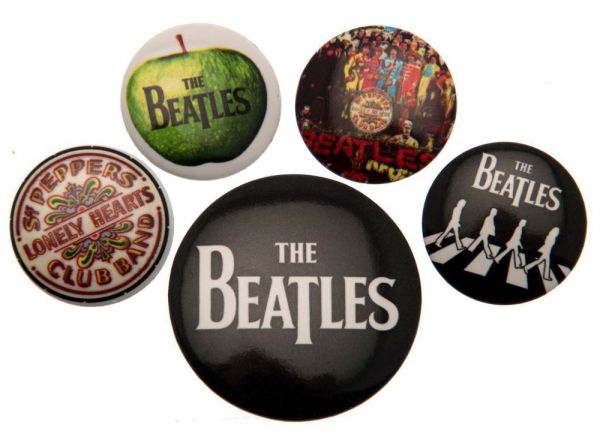 The Beatles Badge Pack (White)