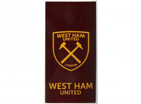 West Ham United Jaquard Knit Towel 75cm x 150cm
