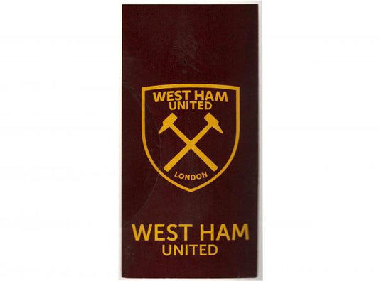 West Ham United Jaquard Knit Towel 75cm x 150cm