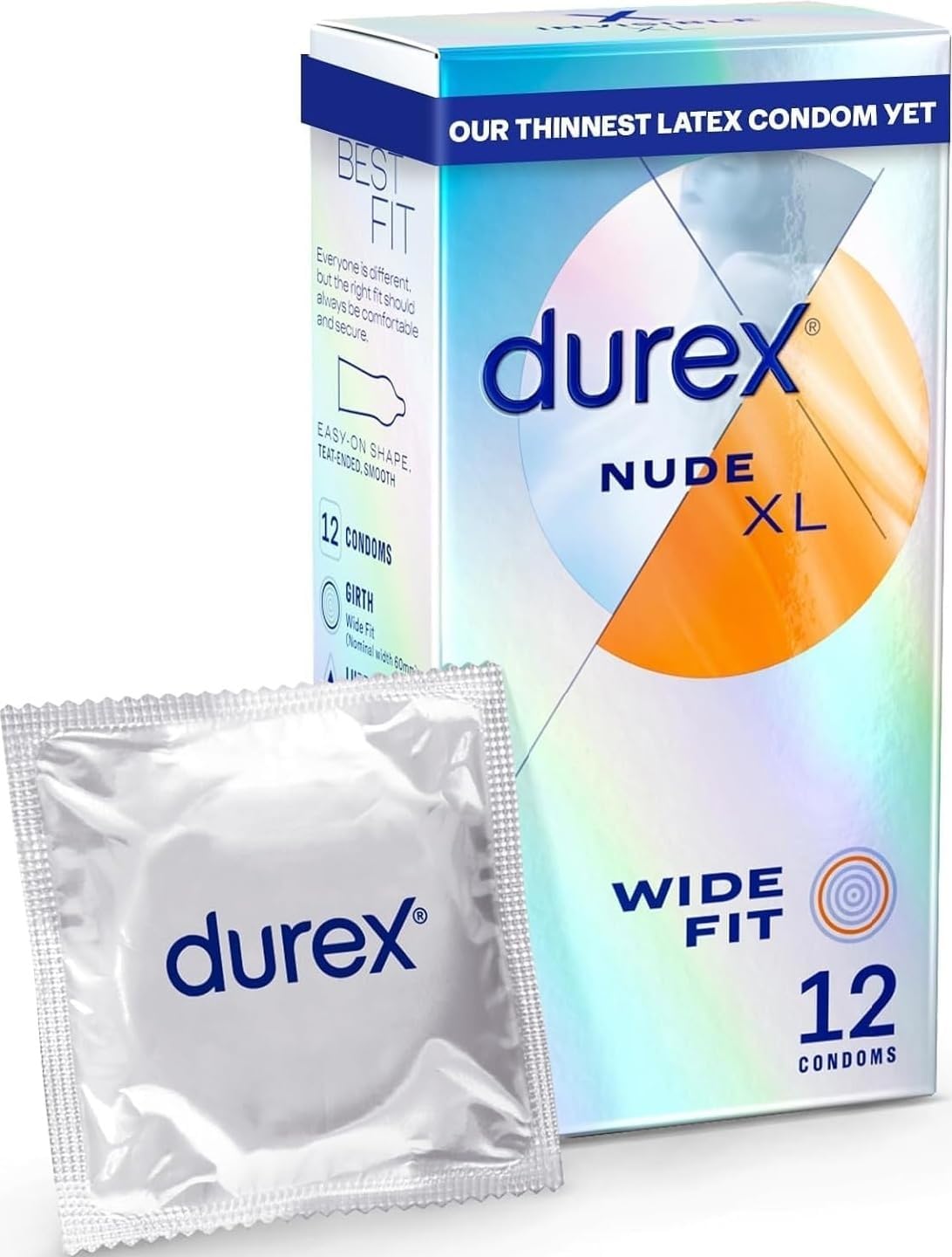 Durex Nude Ultra Thin 12 Condoms
