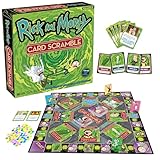 AQUARIUS Rick and Morty Card Scramble Board Game for 2-4 Players, Ages 12+