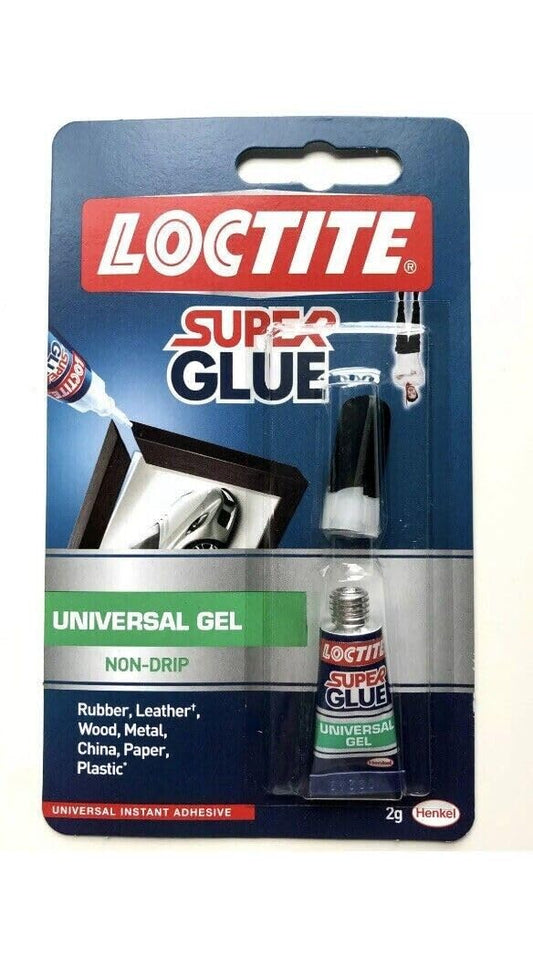 Loctite Universal Gel Super Glue Non Drip Super Strong Glue Adhesive 2g