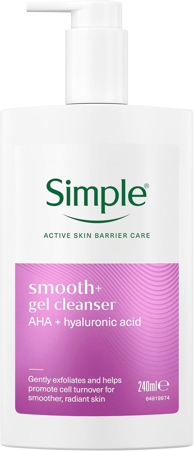 Simple Smooth+ Gel Facial Cleanser 240ml