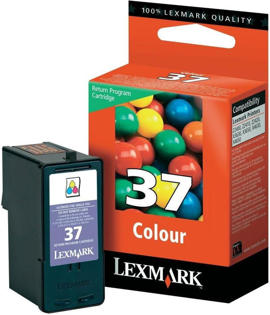 Lexmark No 37 Ink Cartridge Colour Return Program