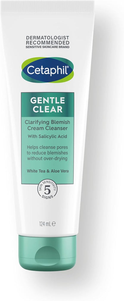 Cetaphil Gentle Clear Clarifying Blemish Cleanser 124ml