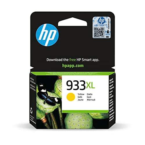 HP CN056AE 933XL High Yield Original Ink Cartridge, Yellow, Single Pack