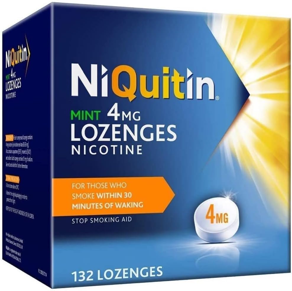 Niquitin 4MG 132PK Lozenges
