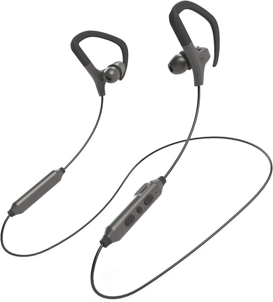 Mixx Audio - Cardio Air 5 Wireless Bluetooth Sport Earphones - 5 Hours Wireless Play - Black