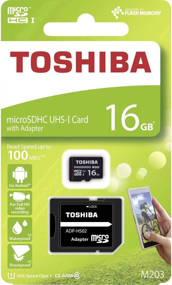 Toshiba 16GB M203 MicroSD