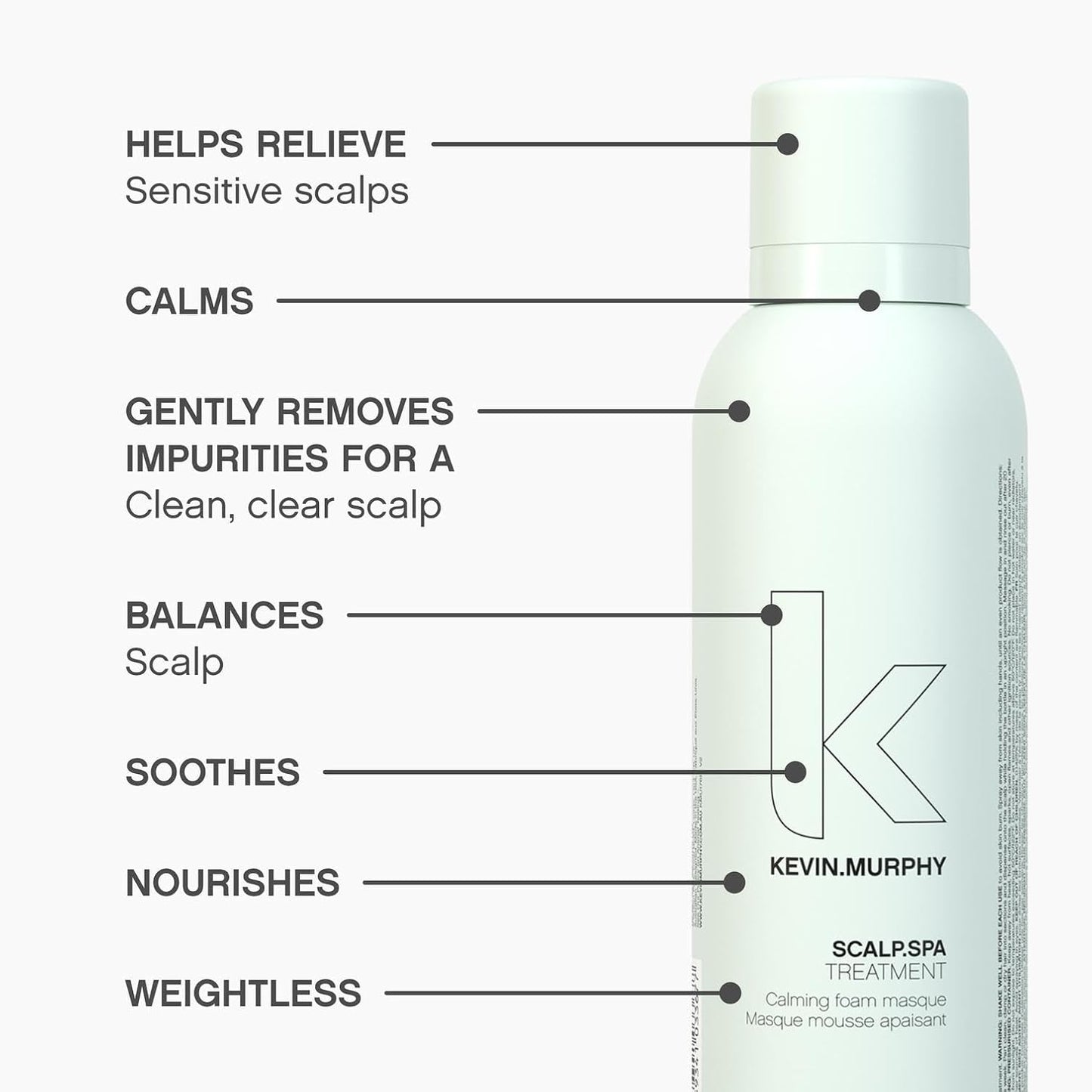 KEVIN MURPHY, Scalp.SPA Treatment Foam Scalp Treatment 170 ml