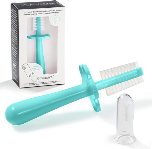 Grabease Baby Toothbrush Finger Toothbrush