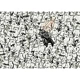 Ravensburger Star Wars Jigsaw Puzzles for Adults and Kids Age 12 Years Up - Darth Vader and Storm Troopers 1000 Piece Challenge Edition