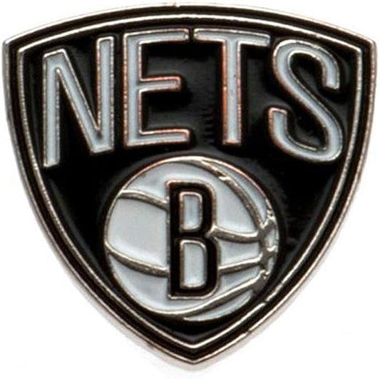 NBA Brooklyn Nets Enamel Crest Badge